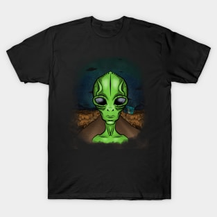 Alien Head T-Shirt